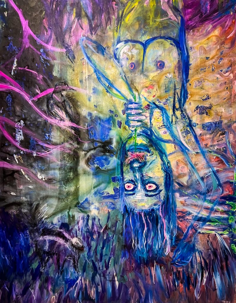 upside down